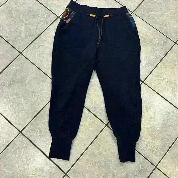 Columbia Navy Sweatshirt Fleece Joggers Size Small - Picture 1 of 5